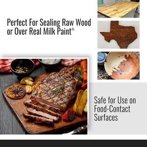 <span class=keywords><strong>Cire</strong></span> <span class=keywords><strong>de</strong></span> bois <span class=keywords><strong>au</strong></span> <span class=keywords><strong>lait</strong></span> véritable pour assaisonnement <span class=keywords><strong>de</strong></span> planches à découper et meubles en bois brut - Qualité alimentaire, végétalien - Product Image 3