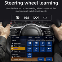 7018C Autoradio MP5 7 pouces écran tactile Auto Stereo FM Radio Carplay GPS AUX dans l'autoradio, 2 Din Universal Car MP5 Stereo