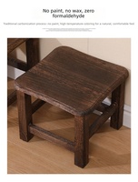Pouf de rangement en bois massif de style nordique, revêtement PVC, design moderne et minimaliste, pour utilisation au chevet ou comme banc à chaussures, petit banc de maison