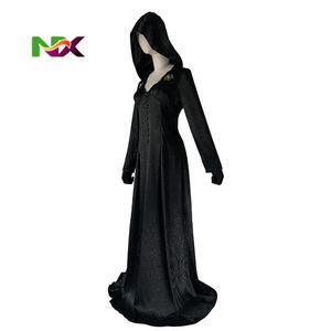 Disfraz de Cosplay de <span class=keywords><strong>Resident</strong></span> <span class=keywords><strong>Evil</strong></span> <span class=keywords><strong>8</strong></span>, Vestido Negro de Lady Dimitrescu, Traje para Fiesta de Halloween, Actuación en Escenario de Juego - Product Image 4