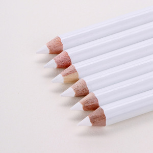 Crayons de tailleur professionnels 3.5in <span class=keywords><strong>crayon</strong></span> effaçable à l'eau blanche en bois avec <span class=keywords><strong>craie</strong></span> de tailleur <span class=keywords><strong>pour</strong></span> vêtement - Product Image 2