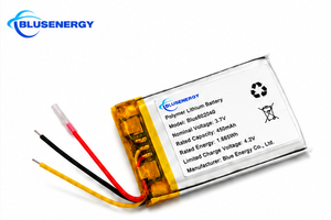 แบตเตอรี่ลิเธียมโพลิเมอร์แบบชาร์จได้ รุ่นสั่งทำพิเศษ 602040 3.7V 450mAh พร้อมแผงป้องกัน BMS สำหรับอุปกรณ์อิเล็กทรอนิกส์ขนาดเล็ก - Product Image 3