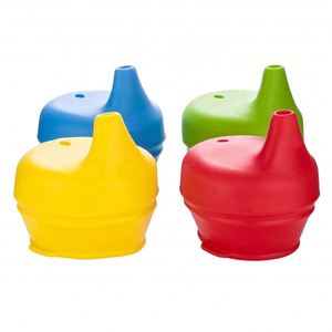 Tapas de Silicona para Vasos de Bebés, Reutilizables, Antiderrames, Ajuste Universal, Libres de BPA, Fáciles de Limpiar - Product Image 4