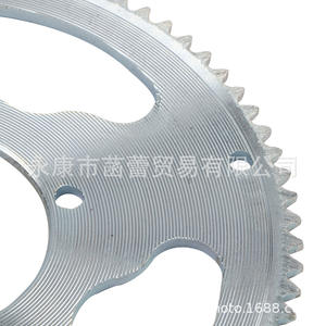 Pignon arrière à 80 dents de type 25H, grand pignon, accessoires pour scooter électrique Little Dolphin avec plateau de chaîne à trou intérieur de 54 mm - Product Image 4