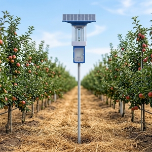 Lámpara Asesina de Insectos con Succión de Aire Automática, Ecológica, Luz para Capturar Plagas por Succión de Aire para Campos Agrícolas - Product Image 1