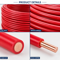 Kabel Tembaga Inti Tunggal Berisolasi PVC untuk Penggunaan Bawah Tanah, Tahan Tegangan 450V/750V, untuk Instalasi Listrik Rumah
