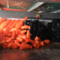 Mangeoire à porcs en plastique RS-20 pour aliments secs et humides, équipement d'élevage pour porcs, pour ferme