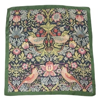 Nouveauté 100% soie sentiment Polyester carré Satin écharpe châle luxe Floral doux confortable en gros filles été