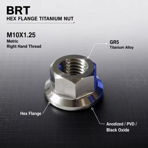 Perno de Hombro Hexagonal de Acero M22 GR5 DIN6923, Rosca Métrica, Zincado, Tuerca de Cubo para Automoción e Industria Pesada - Product Image 2
