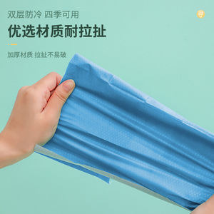 Disposable Toilet Seat Covers Wood Pulp Pe Material Waterproof For Travel Business Pregnant Women Individually Packaged - Product Image 5