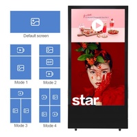 Hochhelle Wasserdichte Aufzug-Außen- und Innen-Touchscreen LCD LED Kiosk Interaktive Werbe-Digital-Signage-Displays
