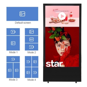 Pantallas de Señalización Digital Interactiva para Publicidad, con Pantalla Táctil LCD LED de Alta Luminosidad, Resistentes al Agua, para Interiores y Exteriores, para Ascensores - Product Image 2
