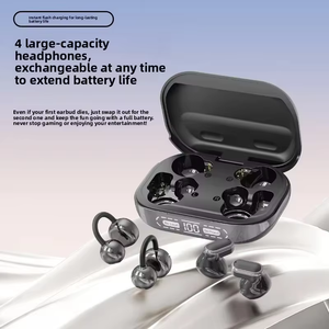 Auriculares inalámbricos de doble estilo 2 en 1: clip para la oreja abierta y auriculares internos para dormir, sonido de alta fidelidad, auriculares con reducción de ruido ENC - Product Image 2