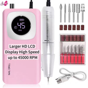 Écran d'affichage personnalisable <span class=keywords><strong>SUNKIN</strong></span> SK-ND-V4, polisseuse à ongles professionnelle pour salon, portable, rechargeable, sans fil - Product Image 3