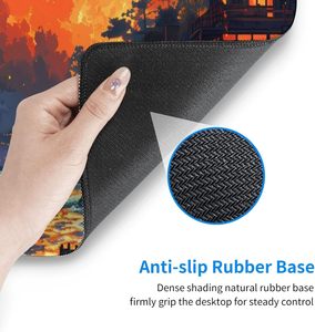Geavanceerde microtextuur muismat met volledige, uitgebreide dekking, ergonomisch ontwerp, grote muismat - Product Image 4