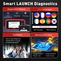 Escáner Automotriz Profesional CRP129I V2.0 para Todos los Autos, Escáner OBD2 con 12 Funciones de Reinicio
