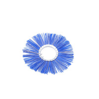 Brosse de balayage de cheminée de route d'arbre en plastique de fabricants professionnels pour nettoyer la brosse de neige