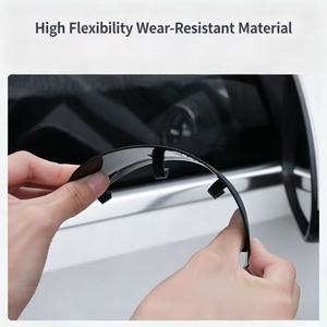 Pare-soleil universel pour <span class=keywords><strong>fenêtre</strong></span> de voiture - Style <span class=keywords><strong>PVC</strong></span> foncé, à clipser, imperméable, pour voiture - Product Image 4
