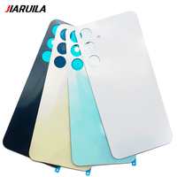 Cache arrière en verre pour batterie Samsung A06 5G A14 A145F A146B A16 4G A24, remplacement du boîtier arrière avec autocollant adhésif