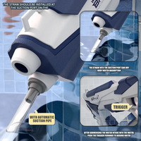 Pistolet à eau électrique à absorption automatique avec logo personnalisé jouets de tir haute capacité pour enfant pistolet super soaker jouet pour l'été