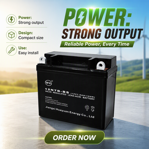 <span class=keywords><strong>12N7B</strong></span> Wartungsfreie Batterie Motorradbatterie Motorrad-Ersatzteile Batterie 12V 7AH - Product Image 1