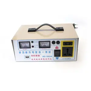 12v/220v 500w car dc to ac power inverter with charger off grid solar invortor inverters
