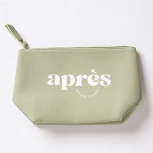 Bolsa de cosméticos de neopreno, bolsas de almacenamiento de viaje impermeables a la moda, organizador de maquillaje portátil personalizado, bolsas con cremallera para baño de mujer - Product Image 6