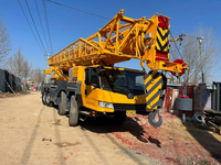 Grue de chantier QY60K de 60 tonnes d'occasion pour charges lourdes au Guatemala