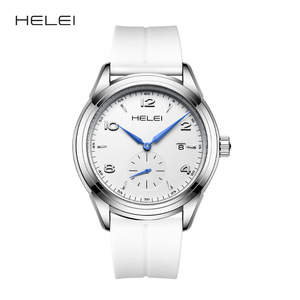 RELOJ DE CUARZO <span class=keywords><strong>HELE</strong></span> Reloj de hombre resistente al agua de moda informal Cronógrafo de cuarzo Cross-Border-Piece Hair - Product Image 5