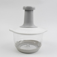 Presse à main pour Fruits et légumes, coupe-ail, oignon, poivre, Mini robot culinaire, coupe-aliments manuel