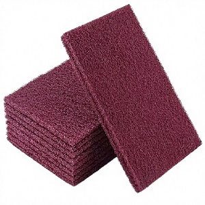 Feuilles de ponçage rectangulaires violettes, outils abrasifs pour ponçage intensif - Product Image 1