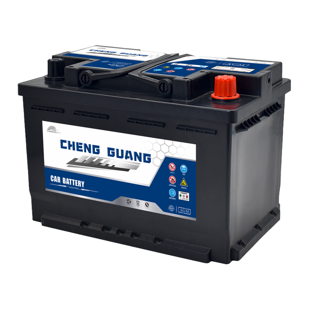 Wholesale 12V 90AH AGM Lead Acid Car Battery DIN Specification Automotive Vehicle Battery