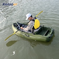 Kayak à pédales Little Dolphin, kayak de mer gonflable, canoë gonflable, bateau de pêche
