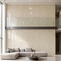 Panneau mural en PVC UV effet marbre, finition lisse brillante, imperméable, imprimé veiné, panneau rigide, découpe carrée