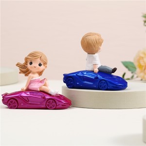 Creative Handmade Sports <b>Car</b> Ornament 1PC Beautiful Men Women <b>Car</b> Center Console <b>Decoration</b> for Home & Cake Baking - Product Image 3