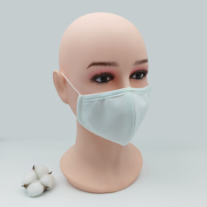 Mascarilla Facial de Tres Capas de Nailon/Algodón/Metal, Ajustable, con Logotipo Personalizado, Protección Contra el Polvo para Uso en Exteriores HH4K - Product Image 1