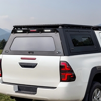 Capote de camionnette tout-terrain 4x4 pour Toyota Hilux Travo N90 2026+ en aluminium avec fenêtres et accessoires