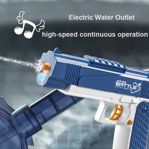 Súng nước điện cao áp M1911 bán buôn cho trẻ em, đồ chơi điện mới có đèn - Product Image 5