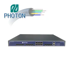 光纤ftth 10g gpon olt 4端口设备PTF3008