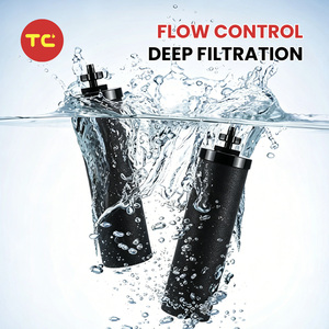 Filtres à <span class=keywords><strong>eau</strong></span> BB9-2 noirs en charbon actif, compatibles avec le système de filtration d'<span class=keywords><strong>eau</strong></span> par gravité <span class=keywords><strong>Berkey</strong></span> - Product Image 5