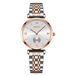 Reloj de Mujer de Marca, Nuevo Modelo 2025, Elegante, de Lujo, Minimalista, Estilo Vintage, Delgado, Caja de Acero Inoxidable 316L, Resistente al Agua 30M - Product Image 5