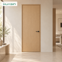Porte intérieure en bois moderne sur mesure, design personnalisé, prix d'usine, fabricant de portes de chambre