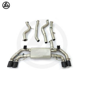 Sistema de Escape CSZ para <span class=keywords><strong>BMW</strong></span> G20 320E/<span class=keywords><strong>330E</strong></span> B48 2.0T, Silenciador Catback con Válvula, Tubos de Acero Inoxidable 304, Puntas Cuádruples - Product Image 4