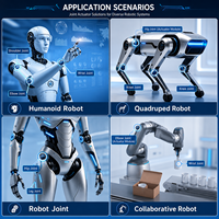 Module de servo-attache personnalisé pour robot, couple de pointe 10 Nm 50 Nm, moteur 120 tr/min avec encodeur et driver pour applications robotiques