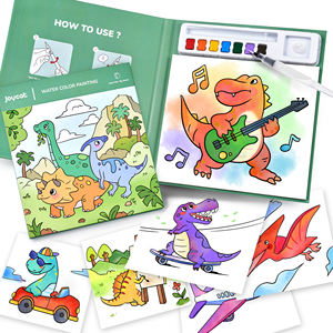 สมุดระบายสีกระดาษวาดภาพระบายสีสำหรับเด็กของเล่นเพื่อการศึกษา - Product Image 1