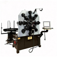Machine de formage de ressorts sans came à 11 axes, 0,8-4,5 mm, pour la production de anneaux en D plats purs et de bijoux