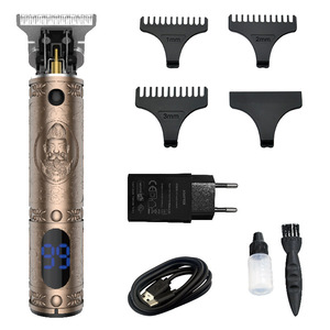 Tondeuse à cheveux JAME JM-700AL Bronze LCD, double charge, batterie intégrée 1200mAh-2000mAh, pour barbiers et usage domestique - Product Image 5