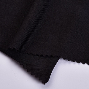 Usine personnalisée couleur tricot <span class=keywords><strong>noir</strong></span> 150gsm 100% polyester 150d <span class=keywords><strong>tissu</strong></span> jersey simple pour t-shirt - Product Image 6