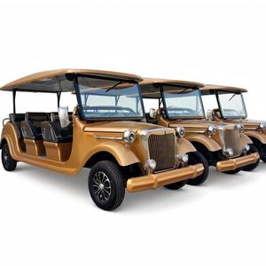 Bus de tourisme vintage électrique personnalisé à 8 places pour zone touristique - Product Image 1