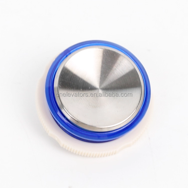 A3N47136/A4J58819/KAS441 Brushed Round Button Stainless Steel Elevator Mirror Surface D30/26mm